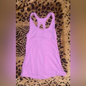 Zella Lavender Racerback Tank Top